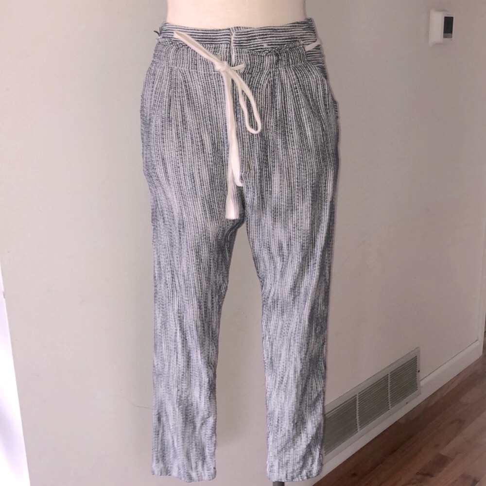 Free People Slouchy High Waist Cotton Pants 4
